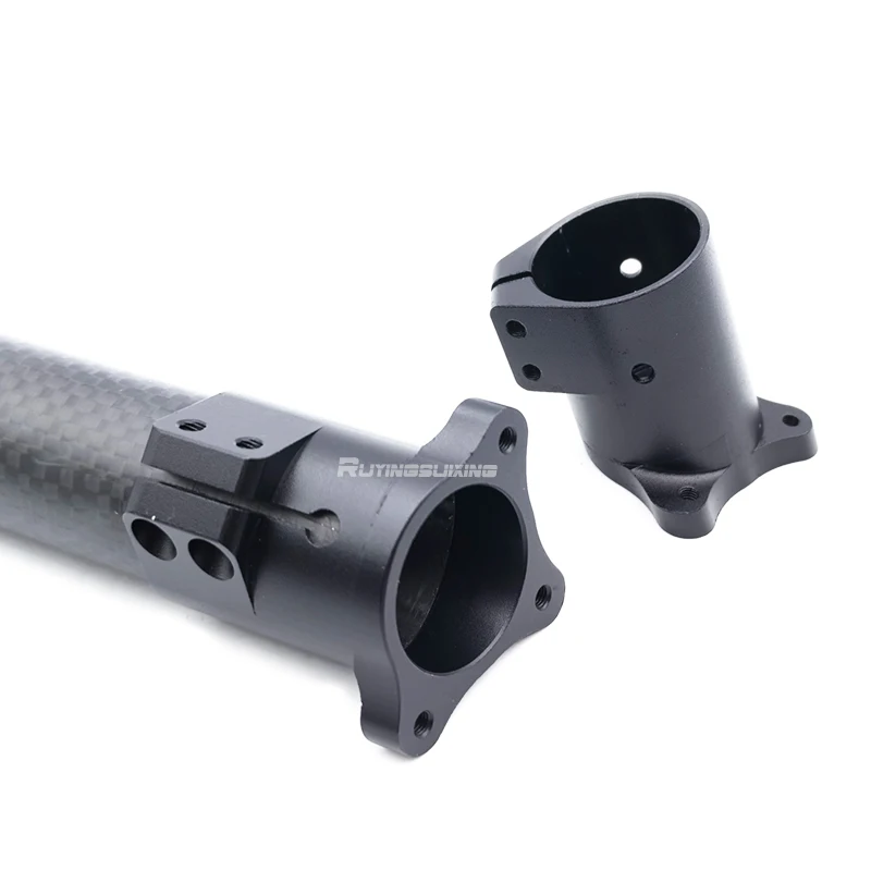 Drone Landing Gear Carbon Fiber Tube Fixing Seat Pipe Clamp Fttings For Multi-axis Aircraft 16/20/25MM