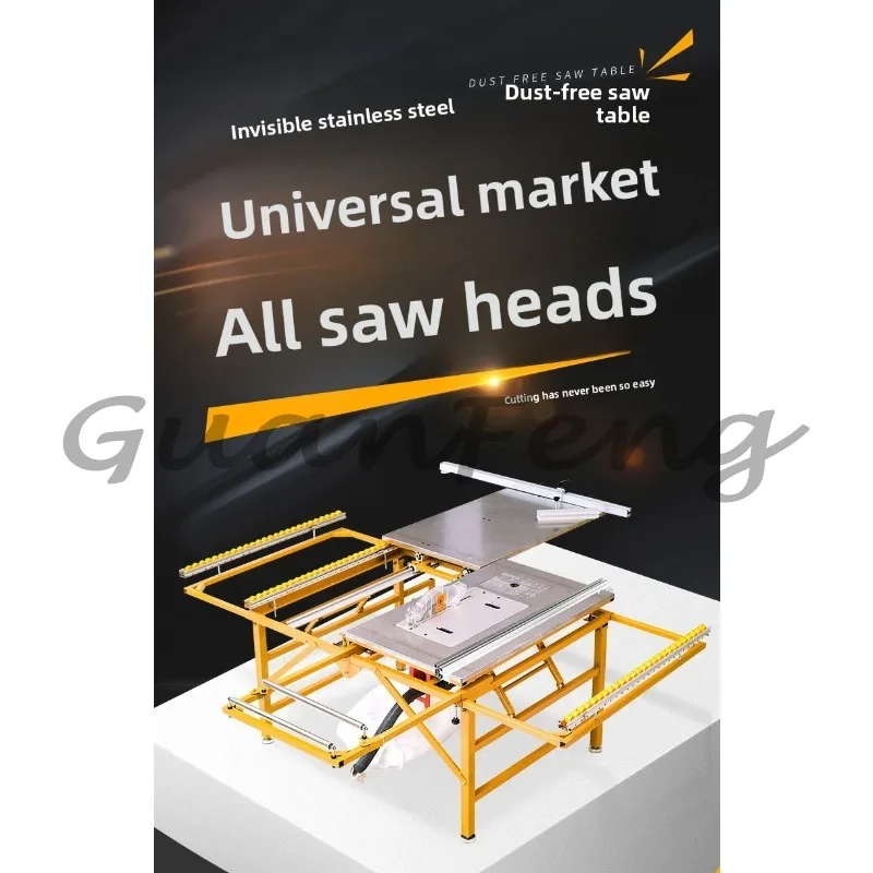 Woodworking special cutting machine countertop dust-free precision multi-function