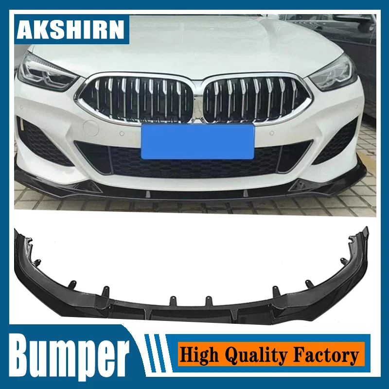 

Car Front Bumper Spoiler Blade Lip Lower Splitter Guard Plate For BMW 8 Series G14 G15 G16 (840i/840i 840d) M Sport 2018-2021