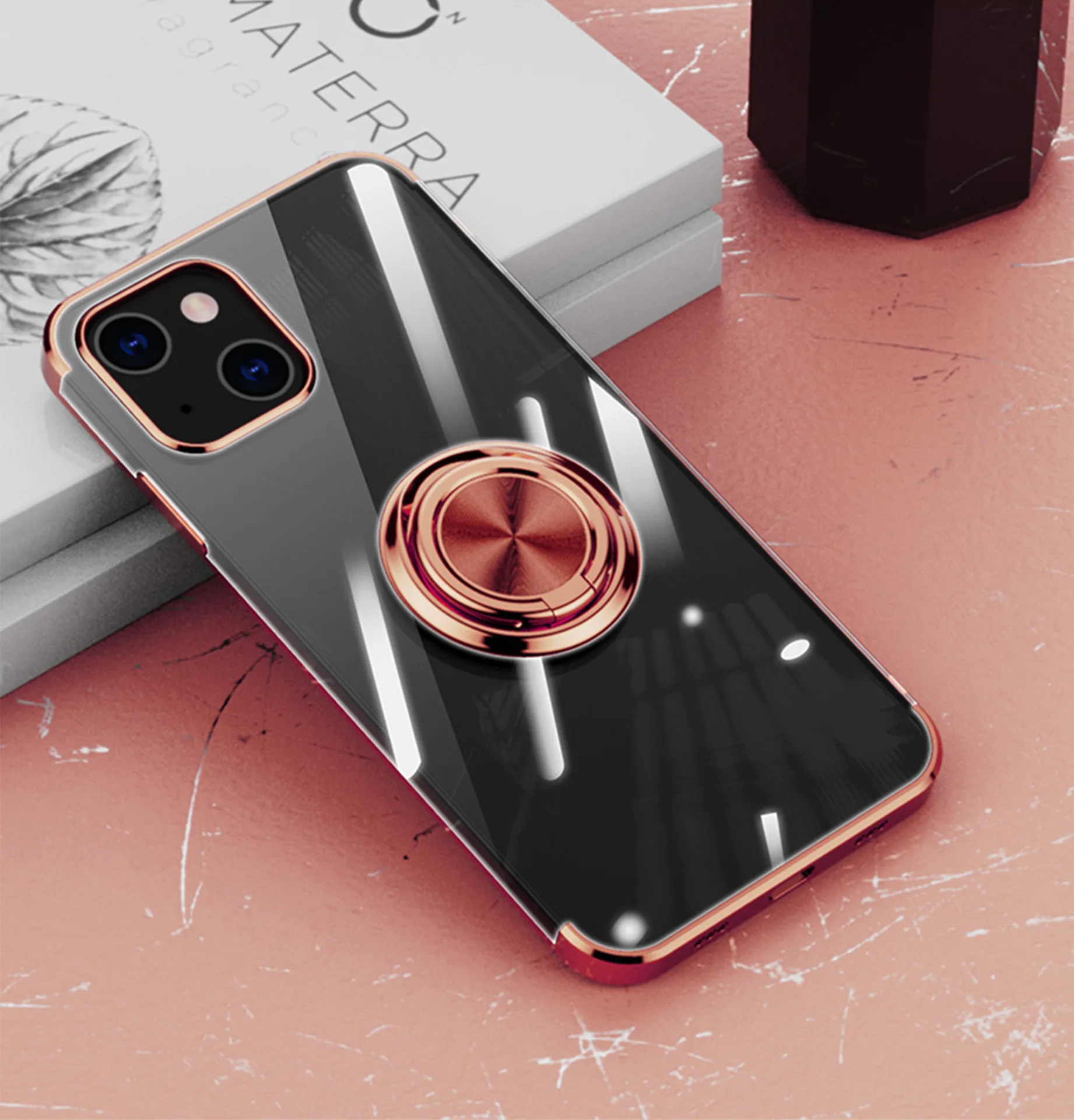 

Чехол для телефона с гальваническим покрытием из 7 шт. Для iPhone, 11, 12, 13, 14, 15 Pro Max, Mini, XR, XS, X, 8, 7 Plus, задняя крышка