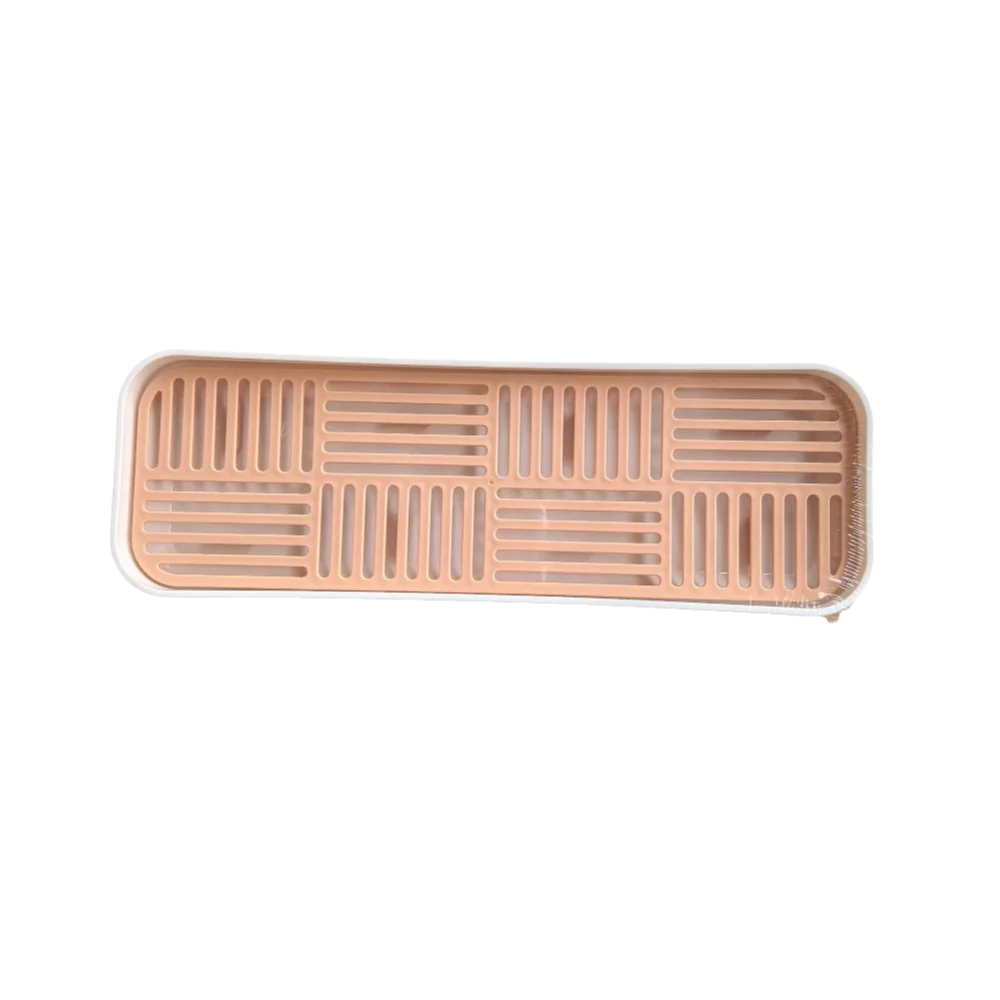 New Detachable Tableware Drain Tray Grids Design Double Layer Dish Drainer Kitchen Accessory Easy Clean Kitchen Organizer