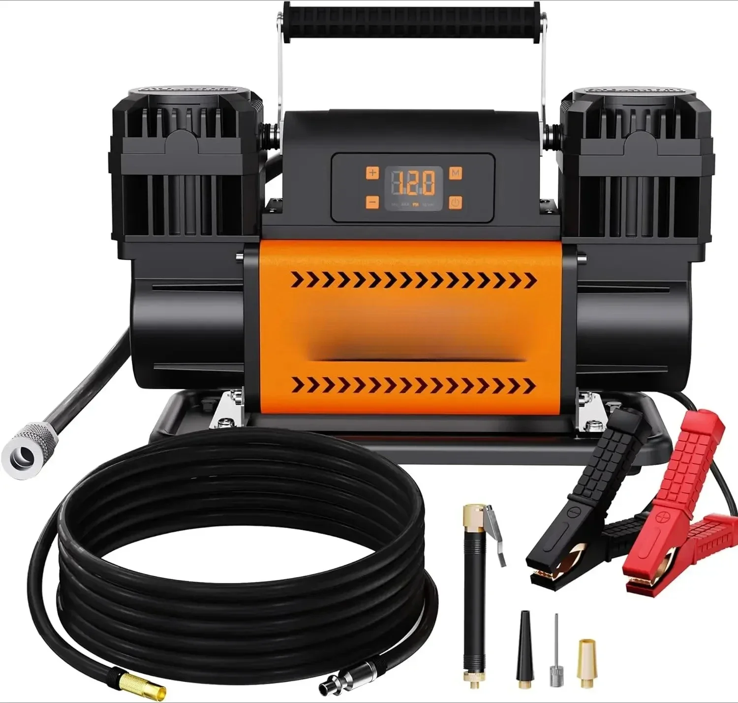 

For 12Volt 150PSI Portable Air Pumps Tire Inflator Portable Air Compressor