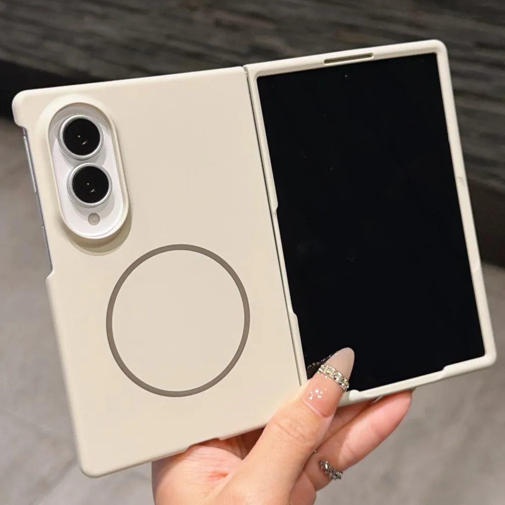 Ultra Thin Frosted Hard PC For Magsafe Magnetic Case For Samsung Galaxy ZFold 8 Ultra Z Fold 7 6 5 4 Wireless Charge Slim Cover