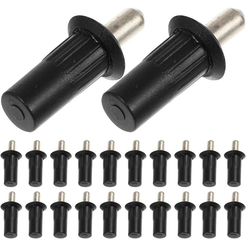 

50 Pcs Shutter Repair Pins Furniture Connector PP Iron Material for Cabinet Door Window Screen Plunger Blind Replacement Parts