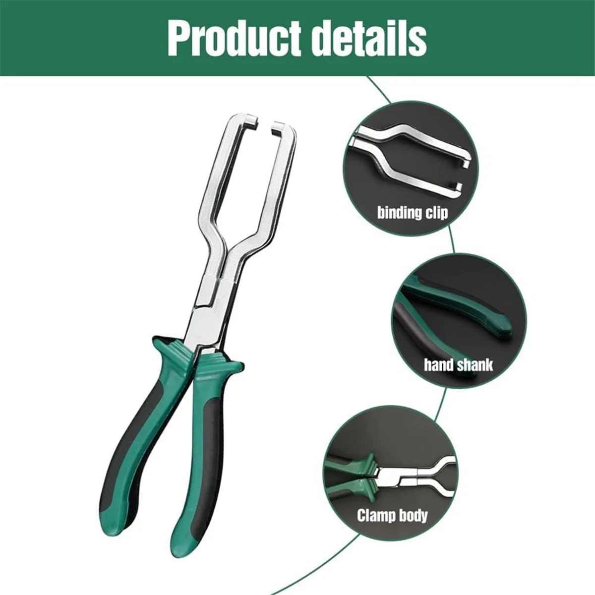 A96Q-Electrical Disconnect Pliers,Fuel Line Pliers Automotive Electrical Connector Disconnect Pliers,Spark Plug Removal Plier