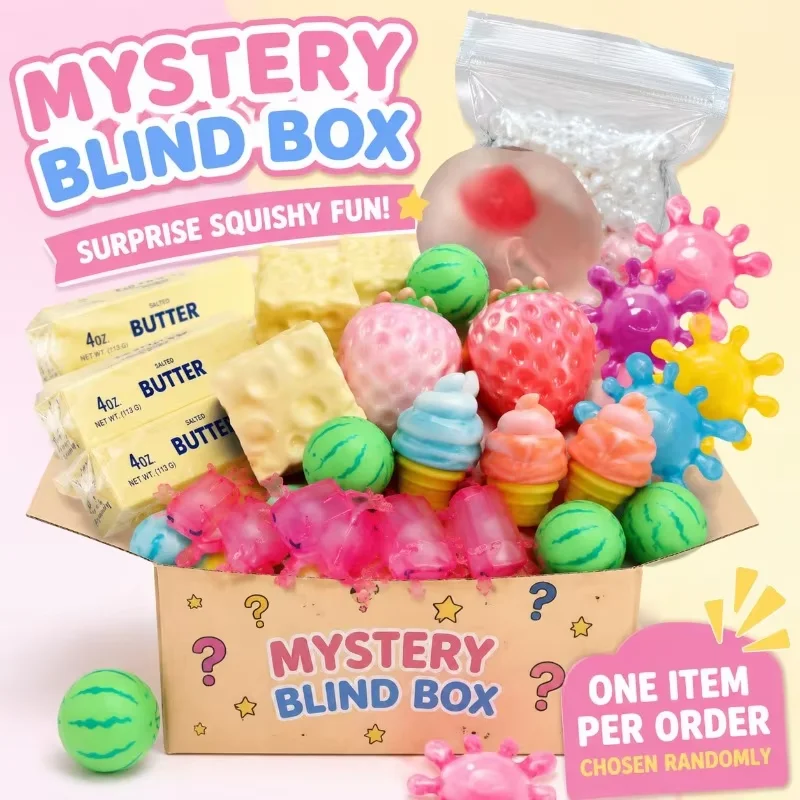 100 نمط من ألعاب السكويشي الغا - مراجعة Mystery Box Blind Bag وسعره