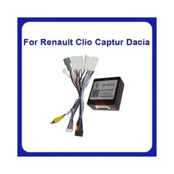 16 Pin Canbus box Adaptor RP5-RN-101 For Renault Clio Captur Dacia With Wiring Harness Power Cable Android Car Radio