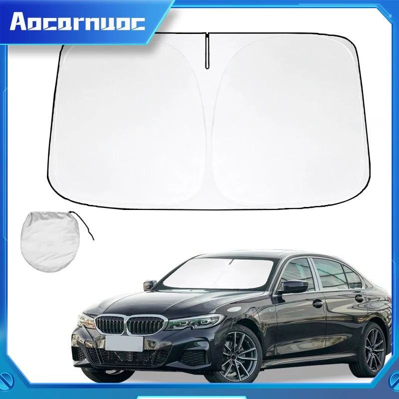 

Car Window Sunshade Cover Sun Shade Windshield Visor Protector Windscreen For BMW 3 Series F30 F31 F34 M3 E46 E90 E91 E92 E93