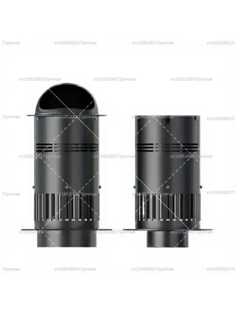 Stainless Steel Induced Draft Fan for Fireplace, High Temperature Resistant Smoke Extractor, Corrosion Resistant Vapor Exhaust