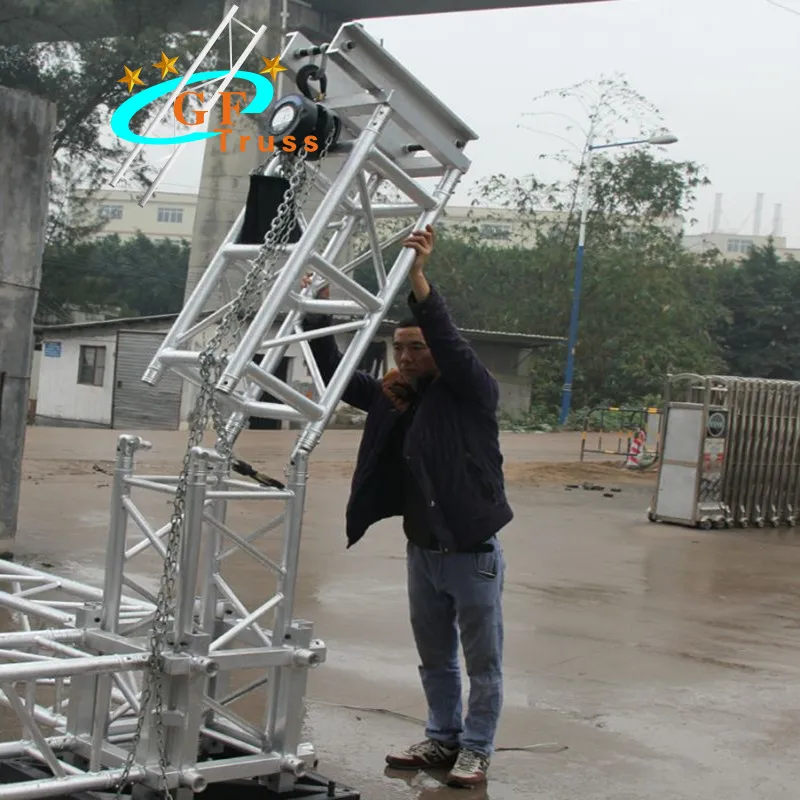 Torre de Elevación de Estructura de Aleación de Aluminio para Sistemas de Exhibición en Eventos