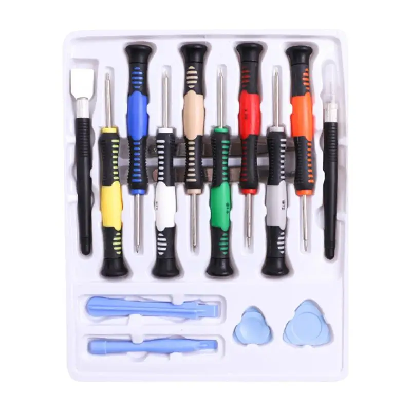Phone Repair Tool Kit 16PCS Phone Repair Screwdriver Set Pry Opening Tool Screwdriver Set For Cellphone Laptops Tablets And More