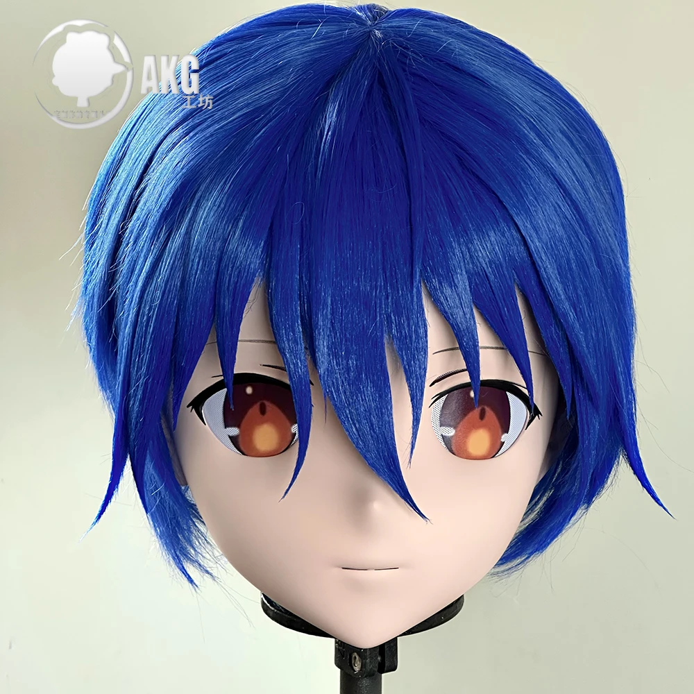 

(AL258) индивидуальный персонаж Crossdress для женщин/девочек, смоляная половина/полная голова с замком, косплей, японское аниме, игра, роль, маска кигуруми