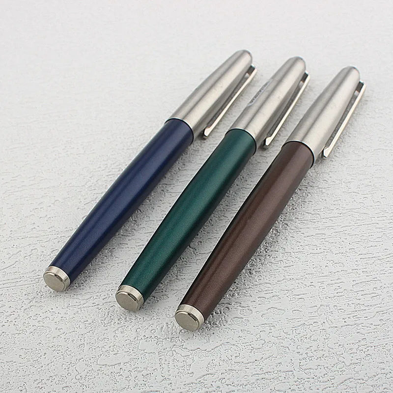 Luxury 5092 Rotating Cover Metal Fountain Pen Color Series Extra Fine Nib 0.38 Mm Elegant Excellent Business Office Gift Pen