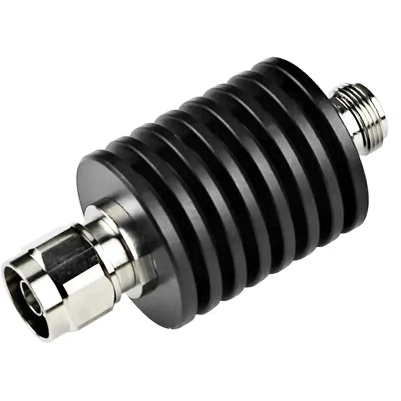 【LIMITED TIME DISCOUNT】30W N Type Attenuator 50Ohm Coaxial Power N Male Plug To Female Jack RF Coaxial Power Connector 50Ohm