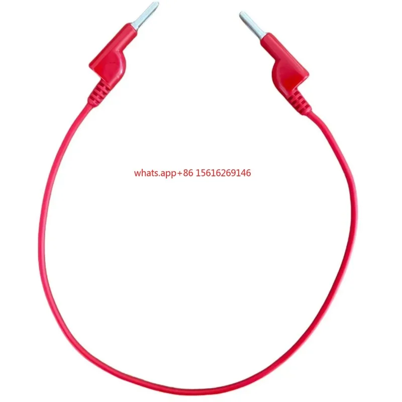 

Alligator Clips Test Wire to Male 4mm Plug Cable Lead Good Quality 24a 30vdc Speaker Leads With