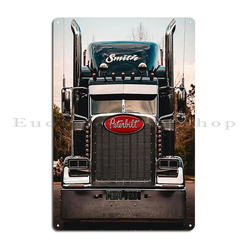 Truck 379 2 Metal Sign Retro Club Cinema Print Create Tin Sign Poster