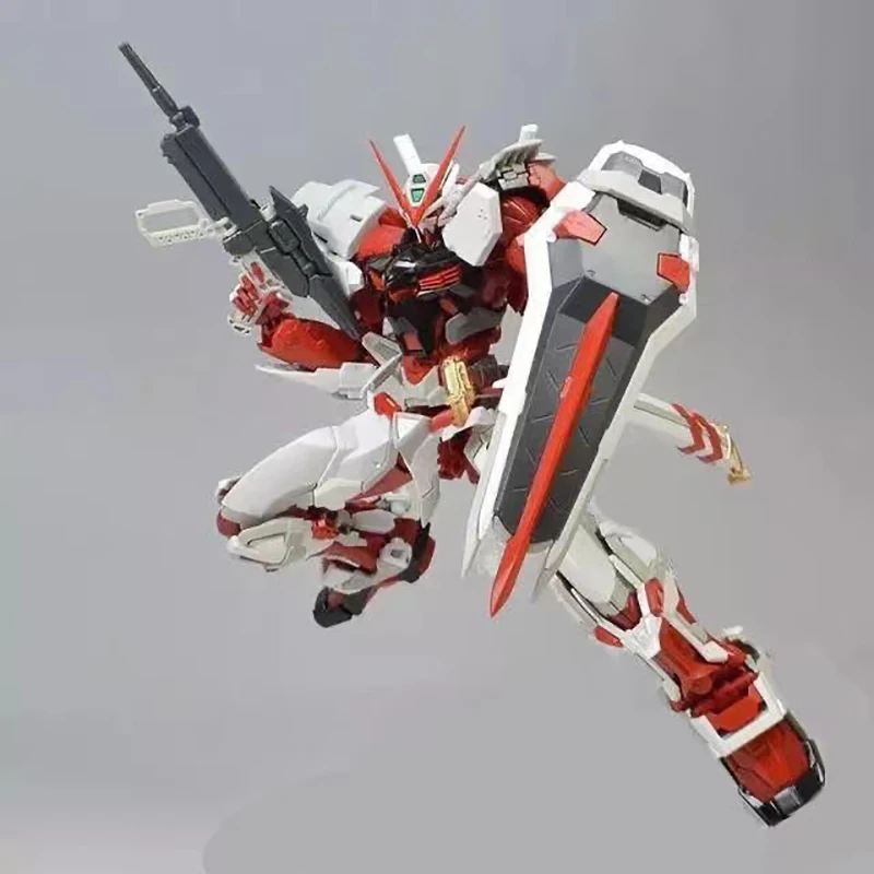 MJH MR Red Frame MBF-P02 HIRM MG 1/100 Assembly Model Assembled Action Figure Toy Gift Thanksgiving Present