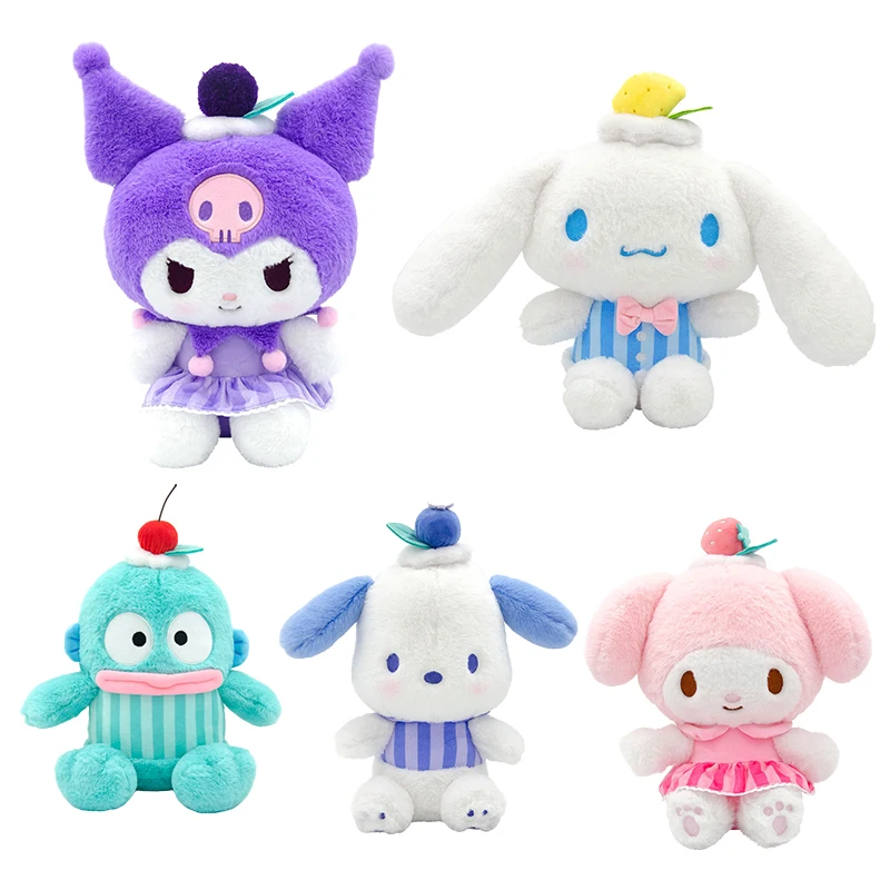 

Sanrio плюшевая игрушка Kuromi My Melody Pachacco Hangyodo Cinnamoroll Корица рулон мягкие куклы для детей девочки подарок на день рождения