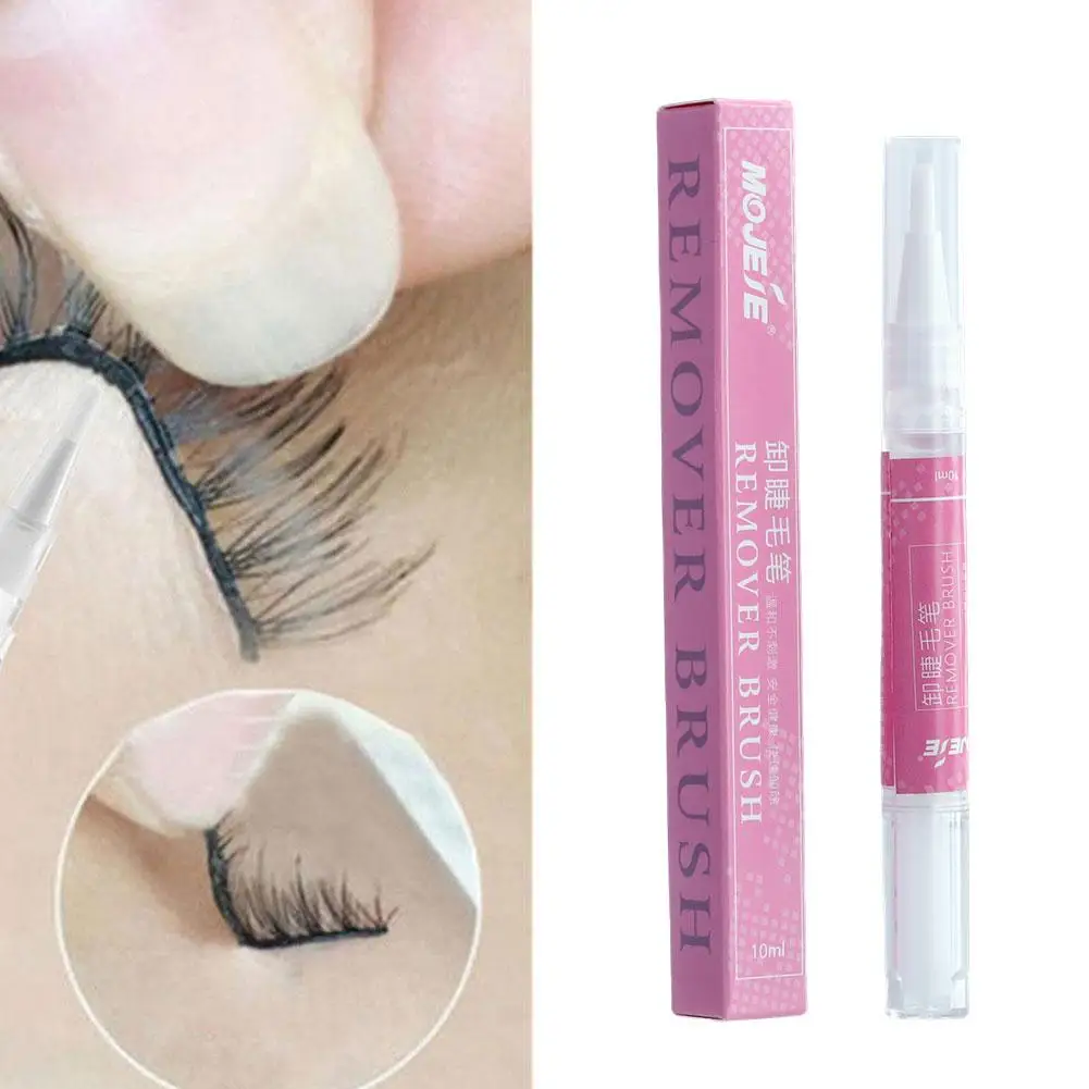 Eyelash Glue Remover Pen,Cluster Lash Glue Remover Lash Remover DIY Eyelash Extension Remover, Gentle Soothing Nourishing Oil