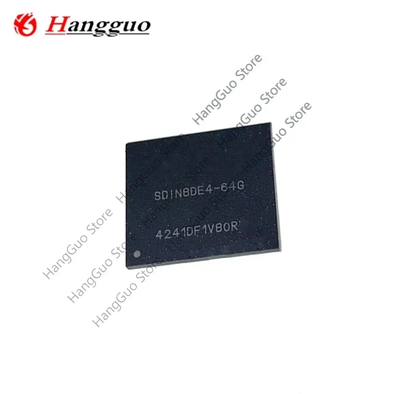 

2 шт. SDIN8DE4-64G BGA-153 SDIN8DE4-64 BGA153 8DE4-64G EMMC 64 ГБ флэш-чип хорошего качества