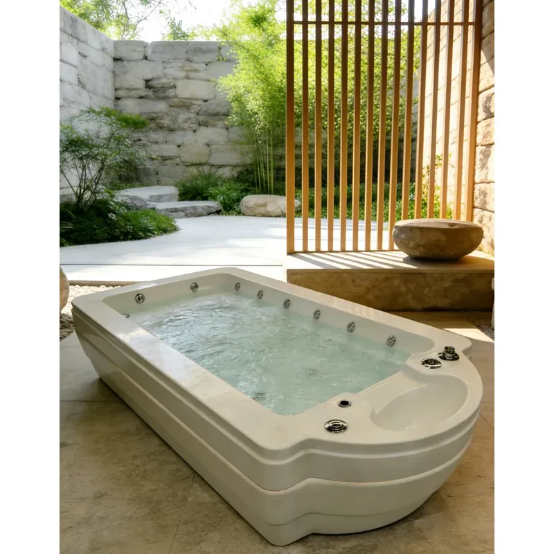 Glass Fiber Spa Massage Bath Bed for Home Use