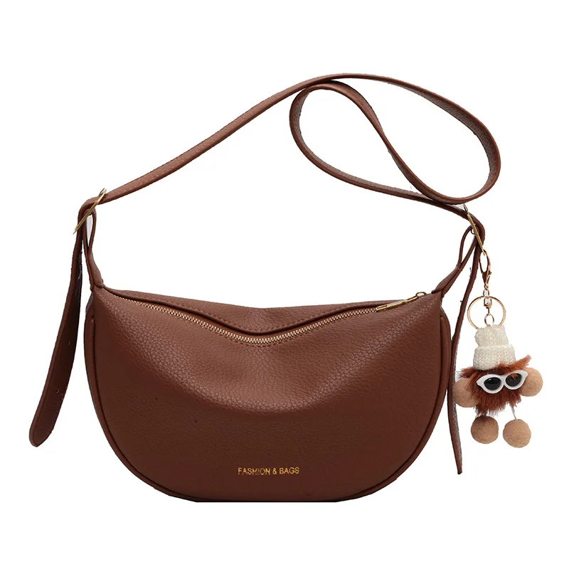 Soft Leather Large Capacity Fashion Simple Casual Bag2023New Versatile Single nylon Shoulder Crossbody women luxury handbag cute
