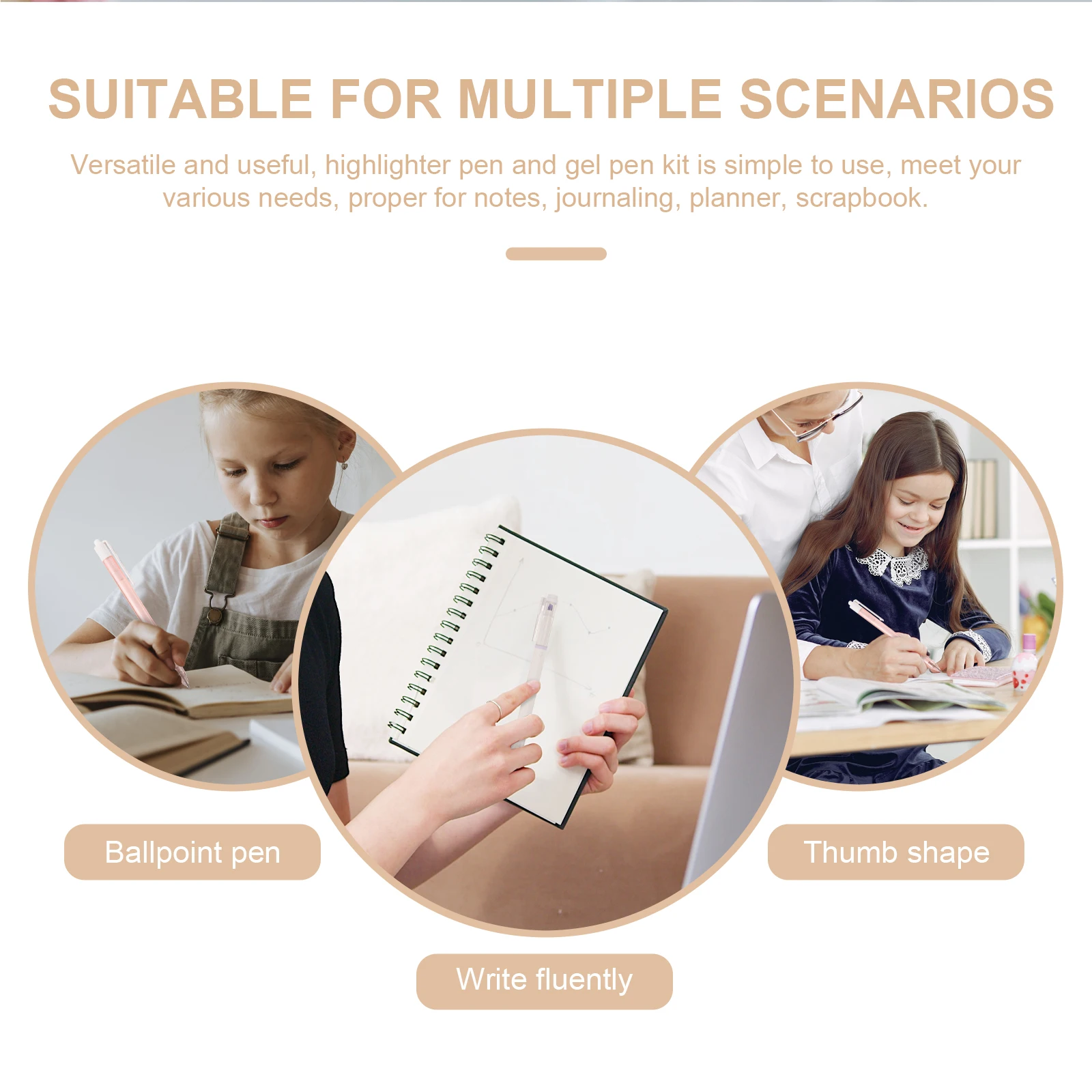 

1 комплект, набор гелевых ручек-хайлайтеров, широкое применение, школьные товары для дома и офиса, маркер-хайлайтер, эстетические гелевые ручки