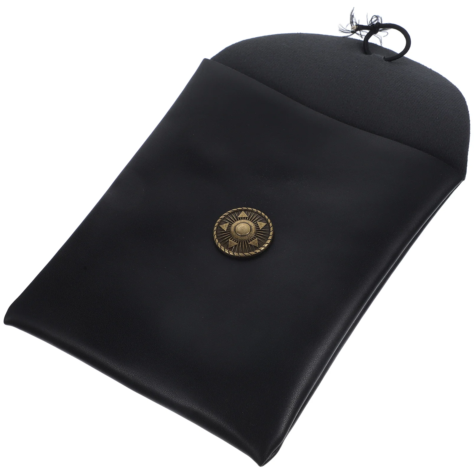 1pc ウエストポーチバッグレトロ中世 Pu ポータブルコンパクト大容量コスプレパーティー海賊コスチュームアクセサリー