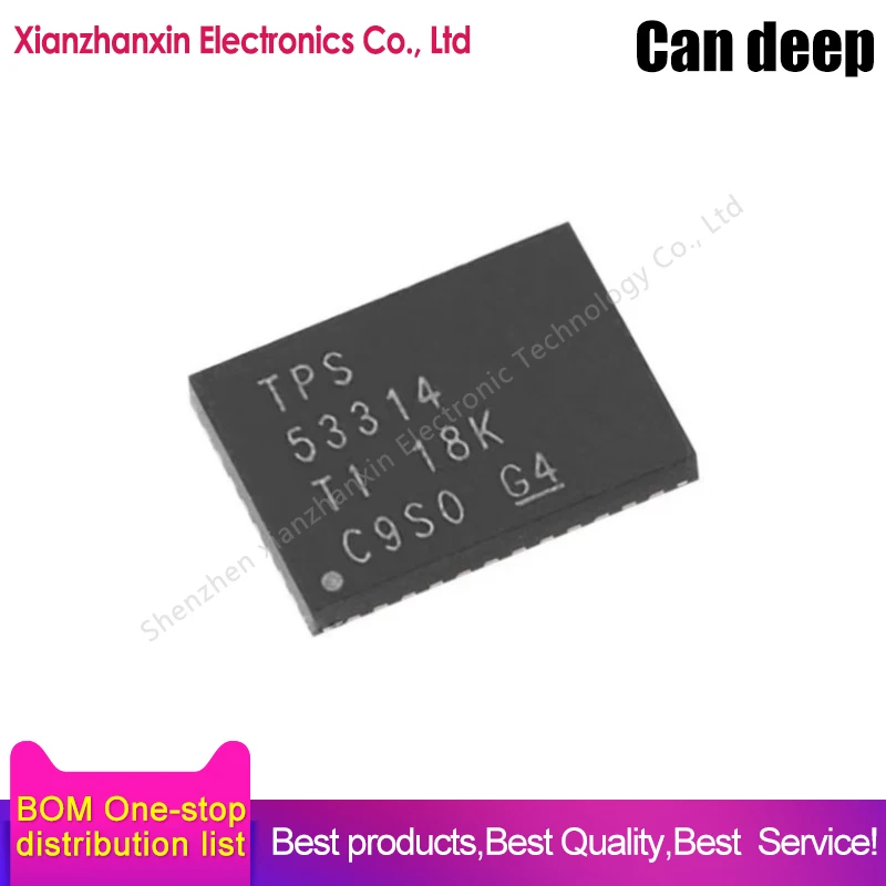 1pcs/lot TPS53314RGFR VQFN-40 TPS53314 Switching regulator chip