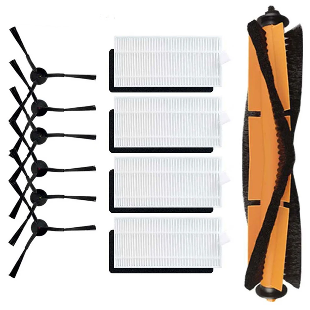 Brosse Principale et Latérale pour Robot Thamtu T21, Accessoires de Remplacement pour Aspirateur