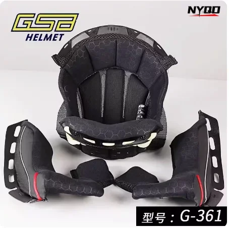 GSB helmet chin net pocket G-361 helmet lining G361/G362/XP-22 model dedicated chin net image 4