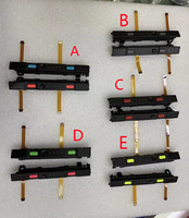Original secondhand Plastic Slider set for Nintend Switch NS Joy-con Controller Rail Assembly with Flex Cable and button