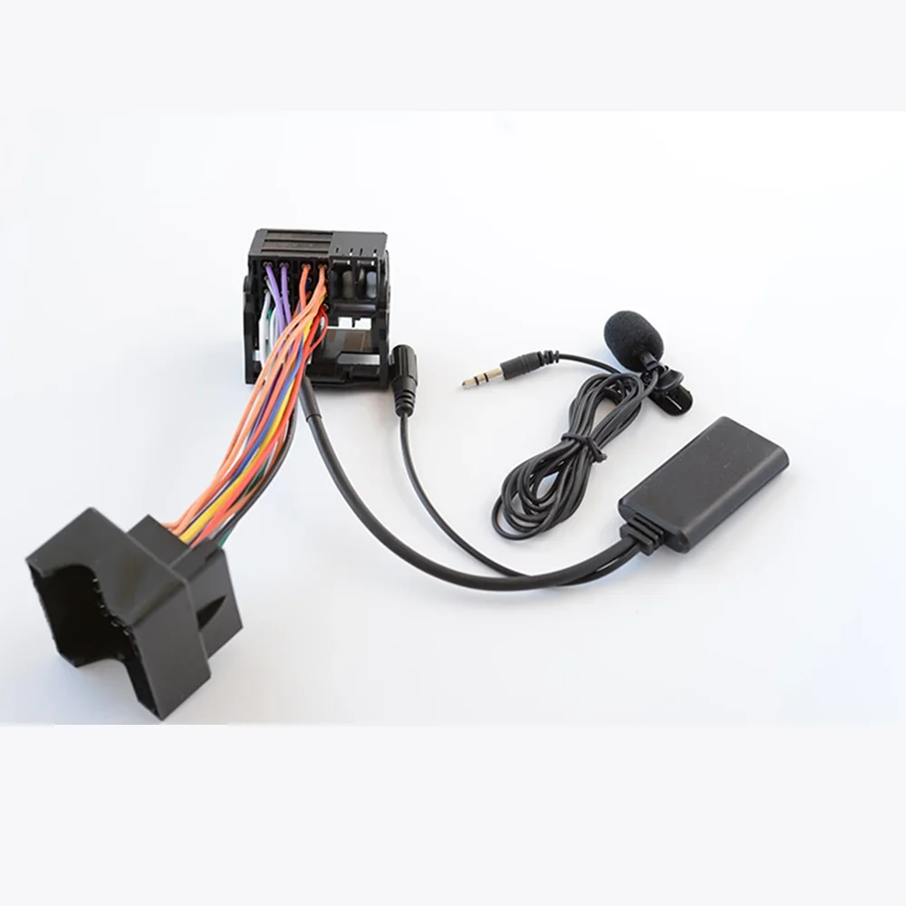 Для BMW E60 E63 E64 E61 E62 E87 E88 CD Bluetooth 5,0 аудио AUX кабель большой адаптер 12-контактный микрофон громкой связи