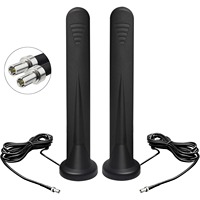 1pcs 12dBi 5G 4G LTE GSM 600~6000Mhz TS9 Magnetic Base Antenna Compatible with Netgear AT&T Nighthawk M6 MR6110 Hotspots Router