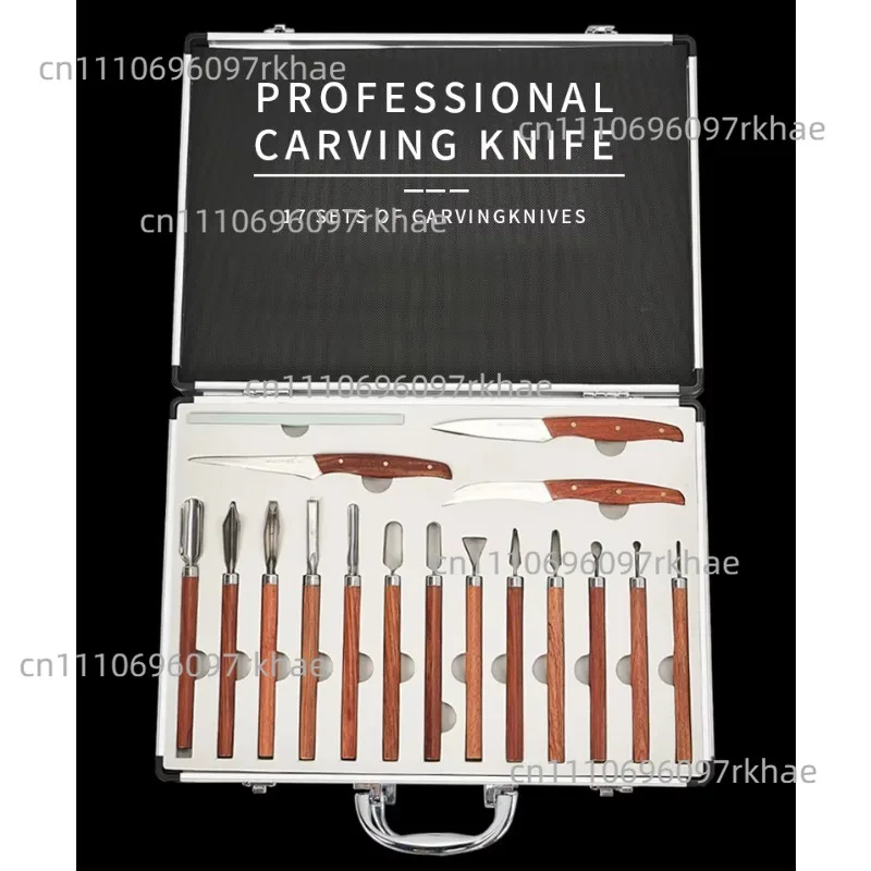 Multi-functional chef food carving knvies, Vegetable Fruit Carving Chisel knife set