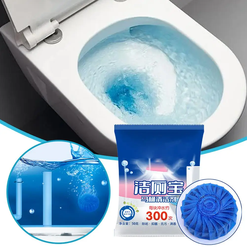 1-10pcs Toilet Descaling Powder Effectively Remove Stubborn Urinary Scale Eliminate Odor Long Lasting Freshness Toilet Cleaner