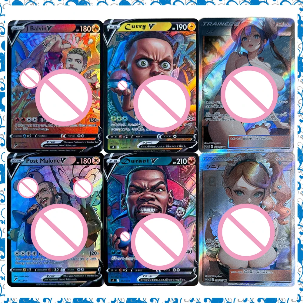 

Коллекционная карта DIY ACG Pokemon Anime Iono Marnie Rosa Gloria Sonia Bea Melony Klara Сексуальная игра Игрушки Фестиваль Подарок на день рождения