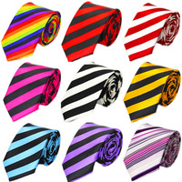 Mens Ties Narrow 5cm/2in Skinny Wedding Accessories Black Blue Red Pink White Purple Piano Skull Slim Neckties for Men Women