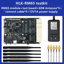 Hi-Link New OPENWRT Gigabit Hotspot MTK MT7981B+MT7976C+MT7531A HLK-RM65 WiFi 6 AX3000 Router Module Dual band 2.4G+5.8G testkit