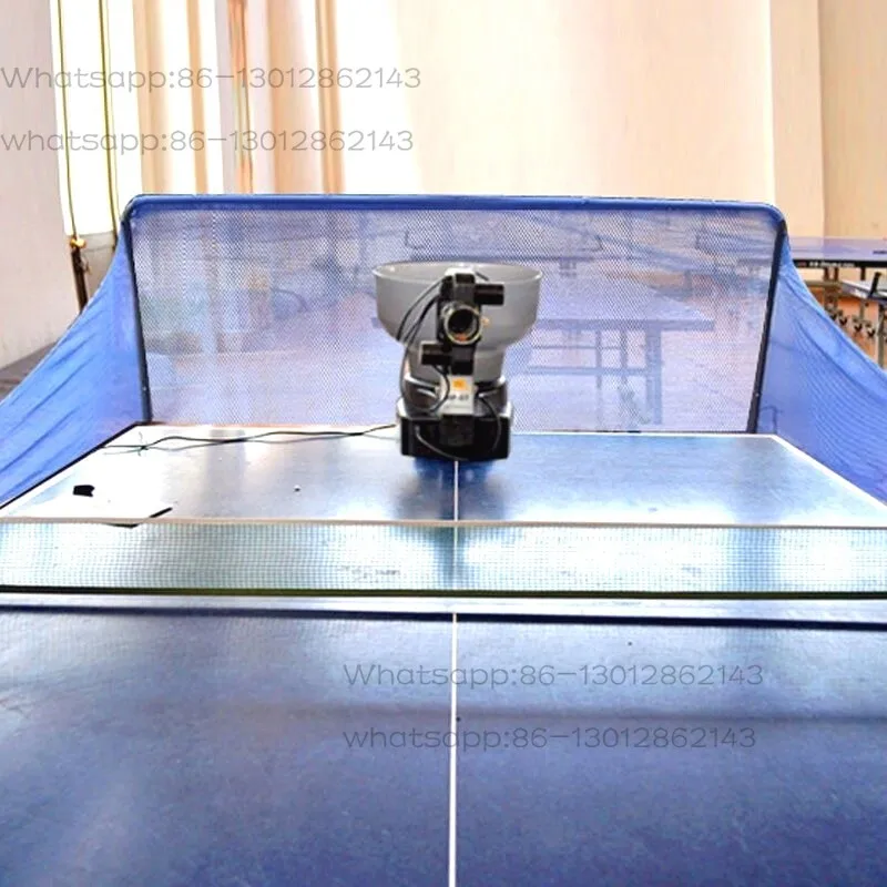 Intelligent full table swing head multi-rotation multi-drop point table tennis service machine ball table package