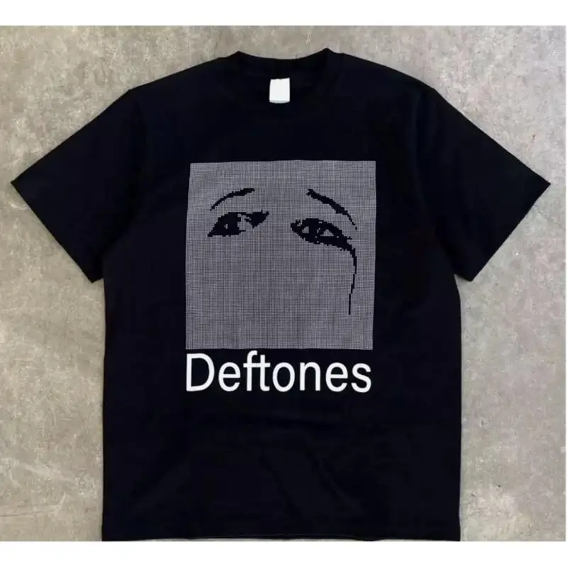 

Deftones Ohms Album Nu Metal Rock Band Черная футболка Размер S-5XL