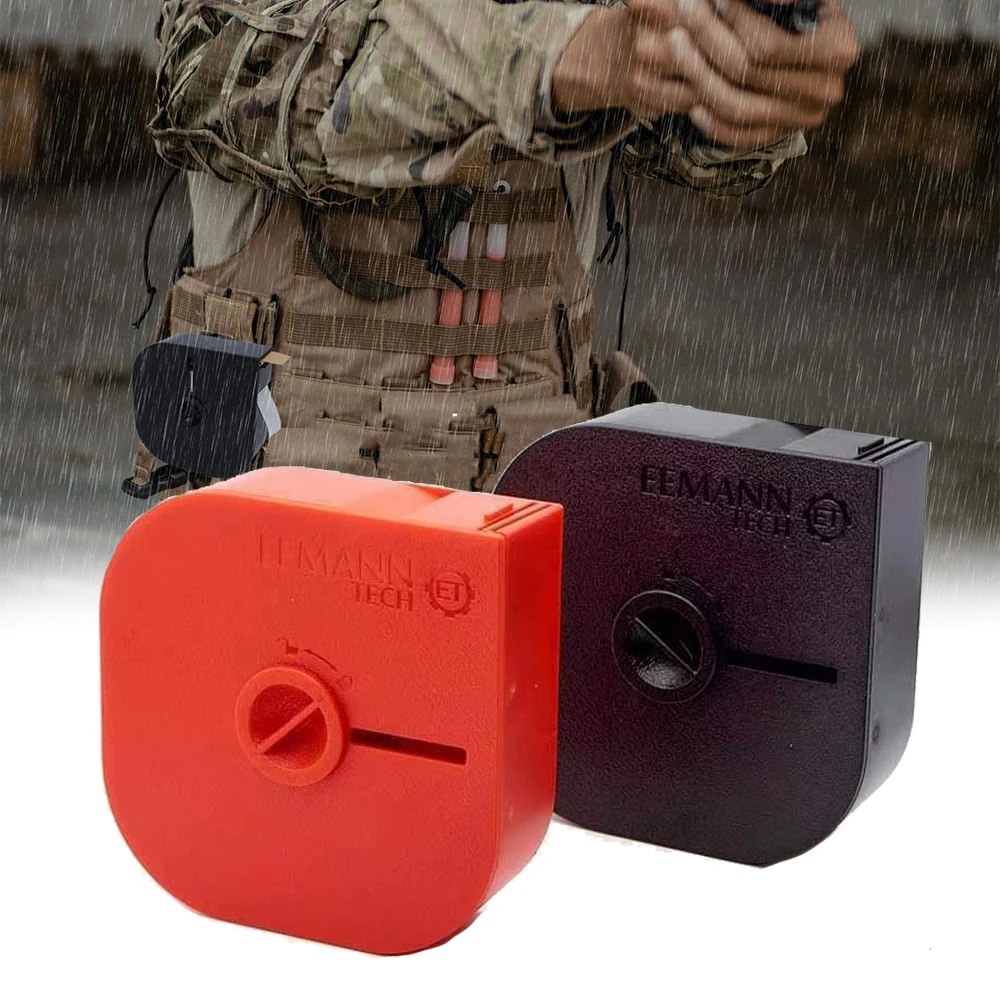 

Tactical Target Pasters Dispenser Box for Target Stickers Within 0.87 Inches Easy Access Storage for USPSA IPSC IDPA CS Shooting