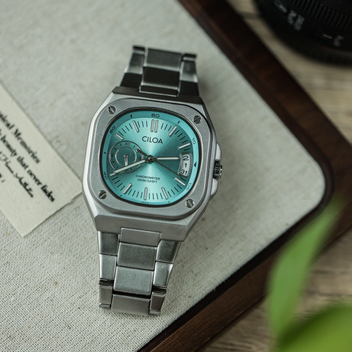 CILOA Hochwertige Herrenuhren Luxusmarken Männeruhr Geschenke für den Freund – Detail 26