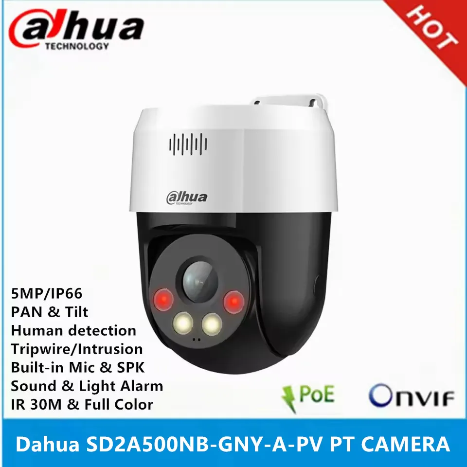 Recensione e valutazione della telecamera IP Dahua SD2A500NB-GNY-A-PV: la soluzione perfetta per la sicurezza domestica e aziendale