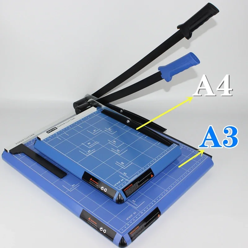 เครื่องตัดกระดาษ A3เครื่องตัดภาพขนาดเล็กเครื่องตัดกระดาษแบบแมนนวล A4เครื่องทำลายเอกสาร