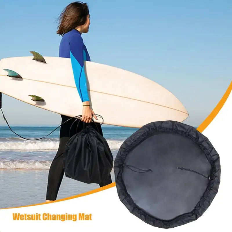 Surf Changing Mat Waterproof Sandproof Surfing Wetsuit Changing Mat Waterproof Beach Dry Bag Surfing Accessory For Surfing ﻿