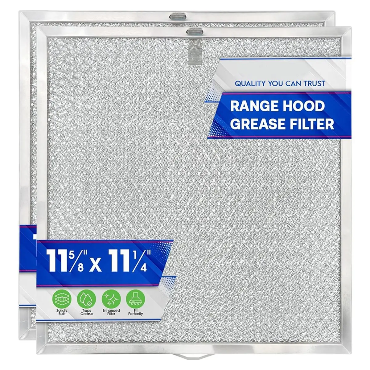 Stove Hood Vent Filter BPQTAF S99010316 for Range Hood Filter Replacement Mesh Kitchen Overhead Fan Screen