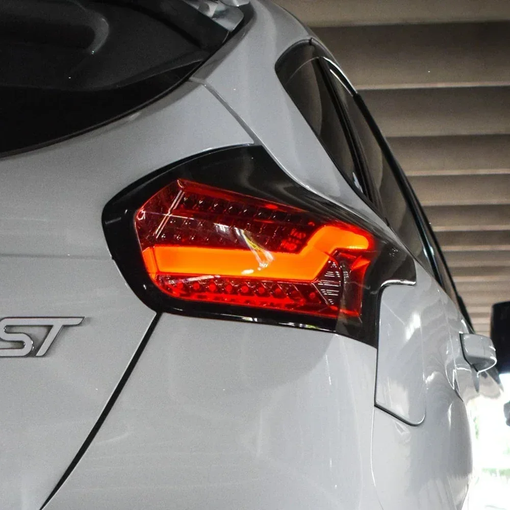 

Для Ford Focus Hatchback 2015-2018 авто задние фонари обновление мигающий сигнальный светильник аксессуары светодиодные автомобильные задние фонари в сборе
