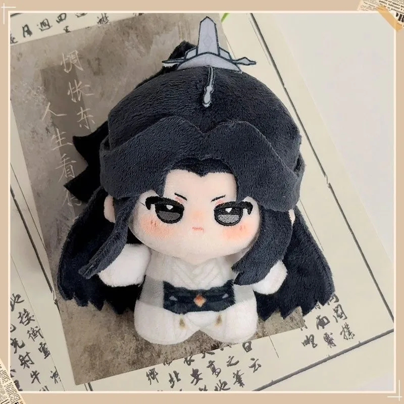 10CM Anime The Husky dan Kucing Putihnya Shizun Cosplay Chu Wanning Mo Ran Lembut Menggemaskan Ransel Liontin Hadiah Gantungan Kunci Mewah