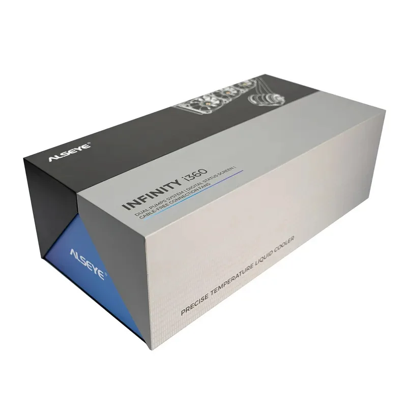 Жидкостный кулер для процессора с водяным охлаждением для ПК, охлаждающий вентилятор для игрового корпуса